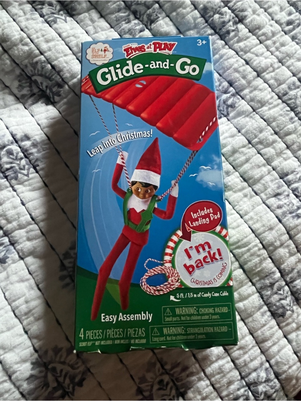 Elf on the Shelf Glide-and-Go Parachute Play Set - Red